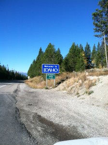 C'mon. Three miles away from the Idaho border. Did you really think I wouldn't collect a couple more signs?