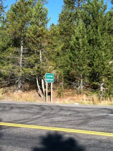 And just in case you didn't understand that last sign, it meant YOU ARE LEAVING MONTANA.