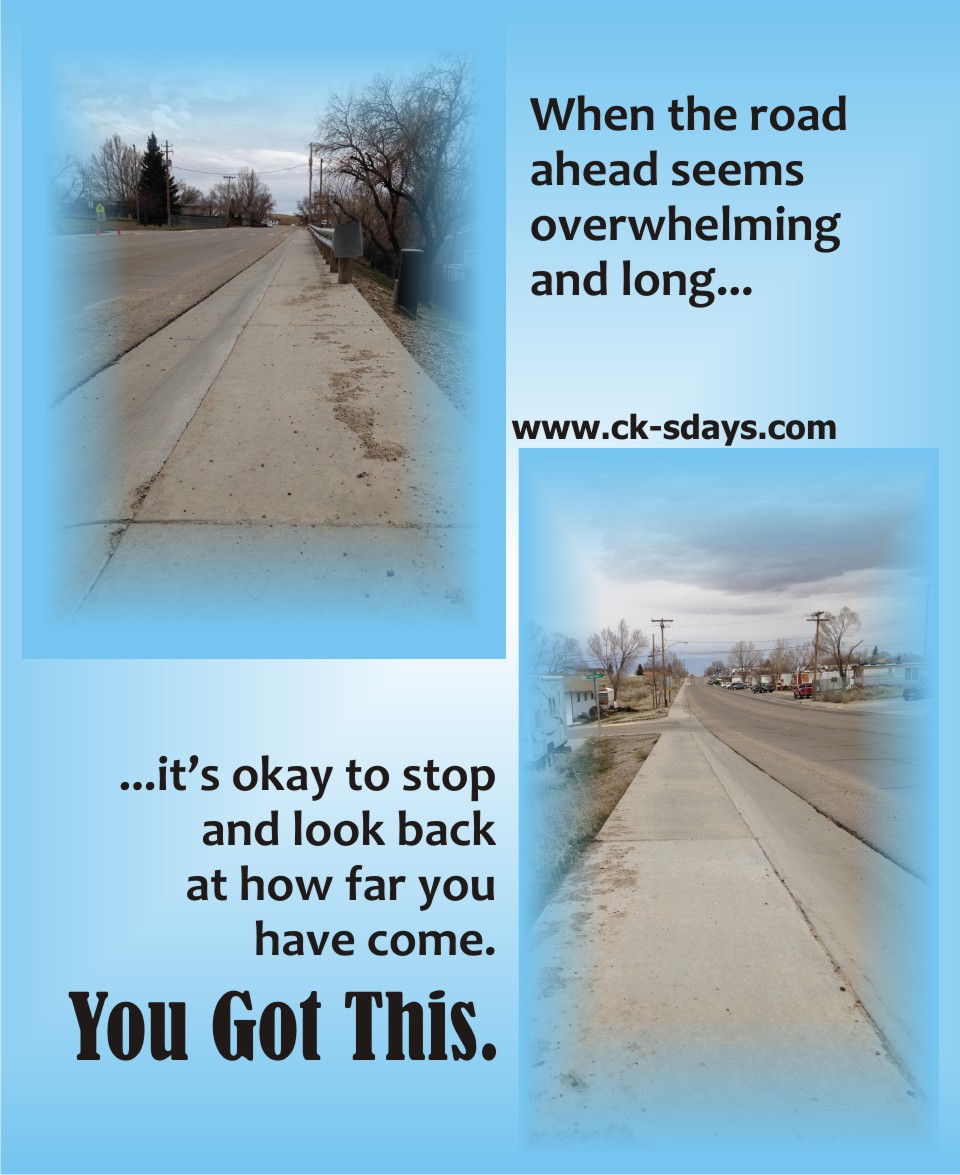 road ahead road behind