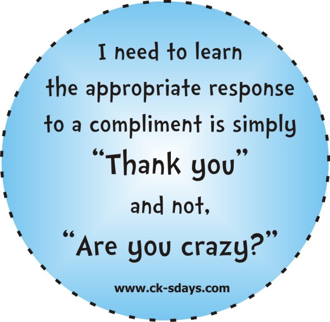 learning to say thank you